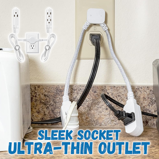Sleek Socket Ultra-Thin Outlet